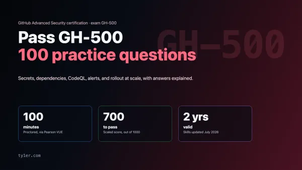 GitHub Advanced Security (GH-500): Exam Guide and 100 Practice Questions